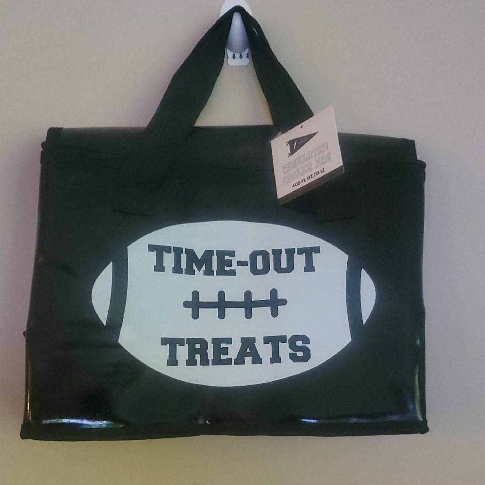 Time-Out Treats Black Tote Bag